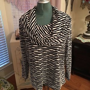 Lane Bryant Cowl Neck Top